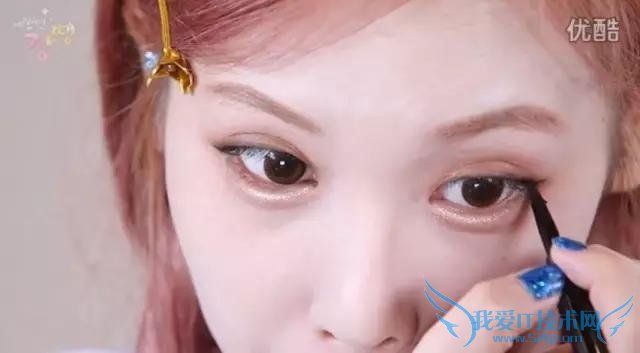 韩国美妆达人Lena教你学院眼镜妆