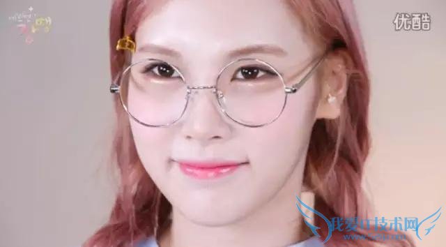 韩国美妆达人Lena教你学院眼镜妆