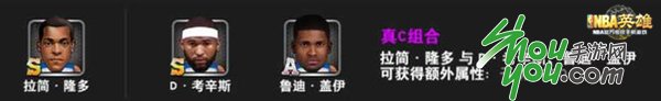 冷门阵容推荐《NBA英雄》中的真C组合 冷门阵容推荐《NBA英雄》中的真C组合