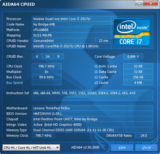 Tϵᱡ ThinkPad T430u   δɣ 