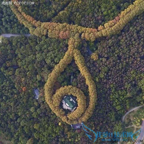 美龄宫现最美项链 航拍的美龄宫如宝石