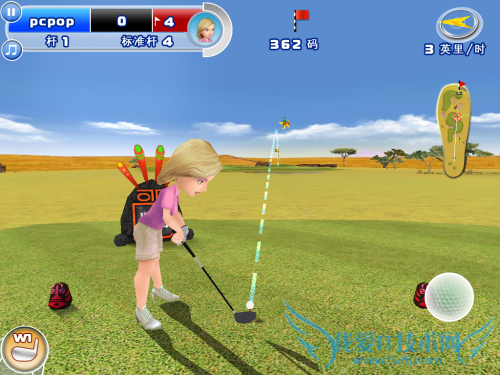 iPad高清大屏玩着才过瘾 大众高尔夫2