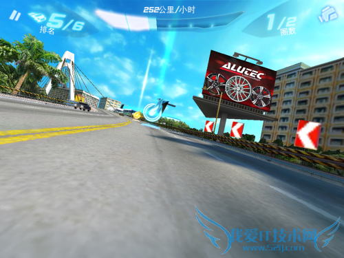 iPad竞速游戏大作 狂野飙车6-火线追击