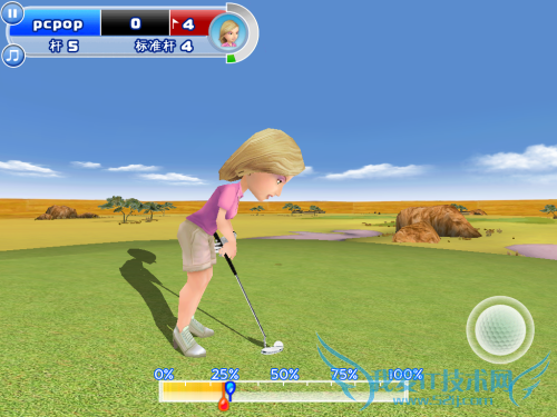 iPad高清大屏玩着才过瘾 大众高尔夫2