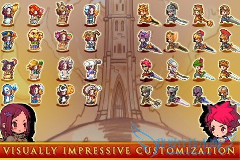 iPhone休闲侧卷轴式动作RPG 艾露西亚