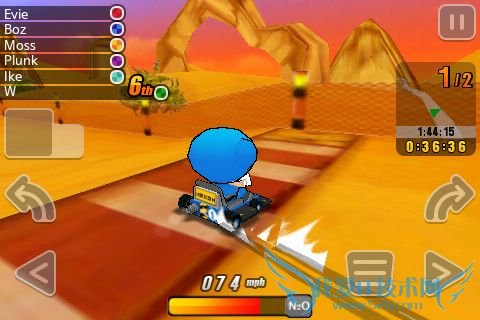 iPhone再现全民漂移 跑跑卡丁车口袋版