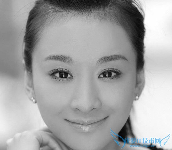 PS人像处理教程-人脸皮肤上色【原图01】,我爱IT技术网教程