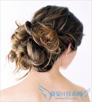 欧式新娘盘发步骤 我爱IT技术网