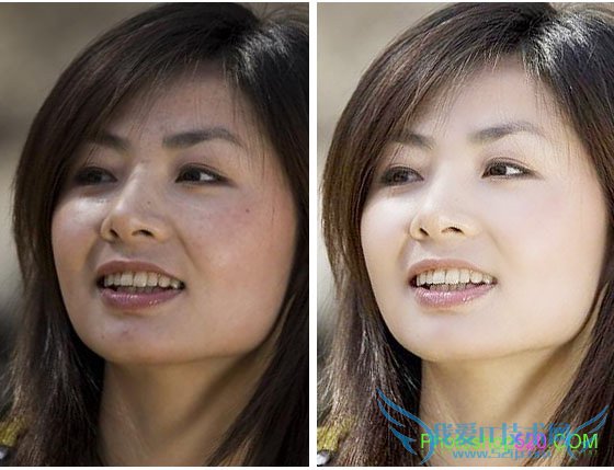 PS快速磨皮美白方法 我爱IT技术网教程