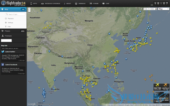 ȸͼ뺽ϢFlightradar24ֱۿɻλ