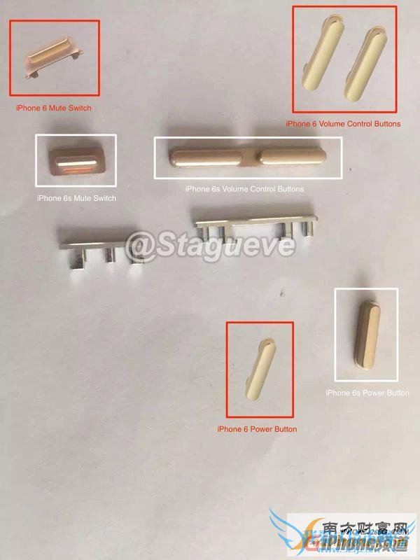 iPhone6S/6Plus将采用连体音量键