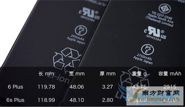 iPhone 6P/6SP对比拆解 居然这么多不同