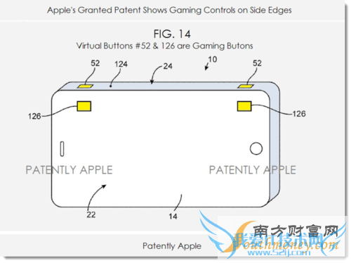 苹果柔性侧面屏专利(图片来自patently)