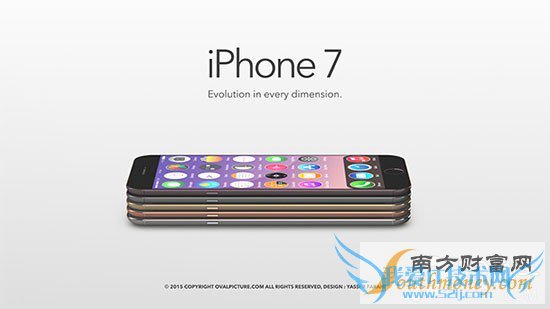 苹果7代手机图片欣赏 至今最赞的iPhone7概念作品