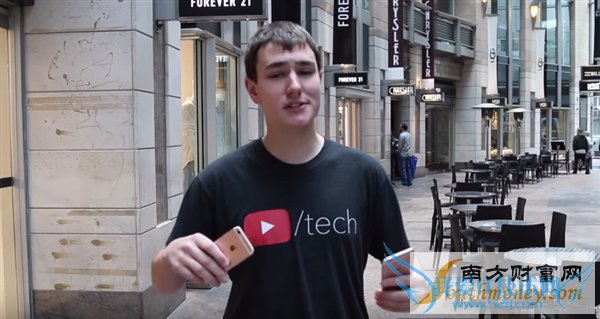 iPhone 6s、6s Plus玫瑰金天下第一摔!结局惊呆了