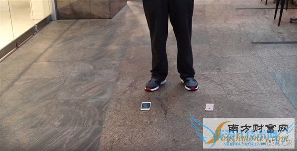 iPhone 6s、6s Plus玫瑰金天下第一摔!结局惊呆了