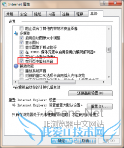 网页中视频没有声音怎么办4
