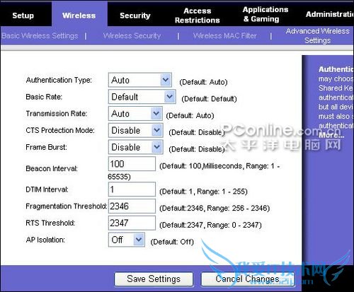Linksys WRT54G2设置 Linksys WRT54G2设置