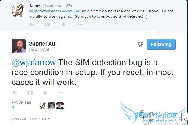 win10手机预览版检查不到sim卡解决办法