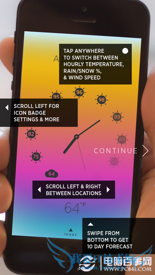Climate Clock天气与时钟完美结合