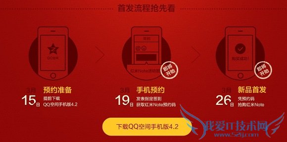 红米Note预约购买步骤