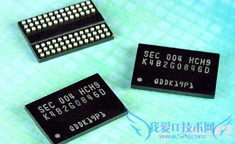 手机内存(RAM)芯片组外观