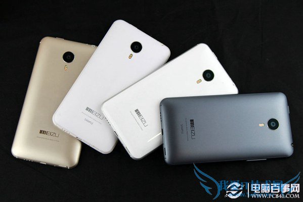 四种魅族MX4颜色对比图