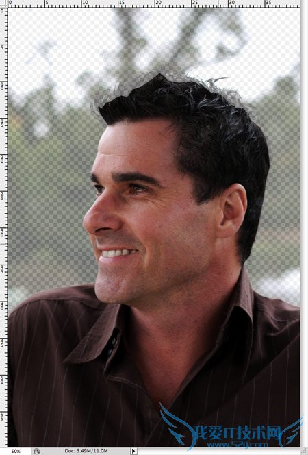 实用抠图教程:涂抹工具抠图