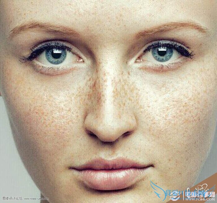 ps祛斑美白教程:计算及修复工具给人物磨皮祛斑