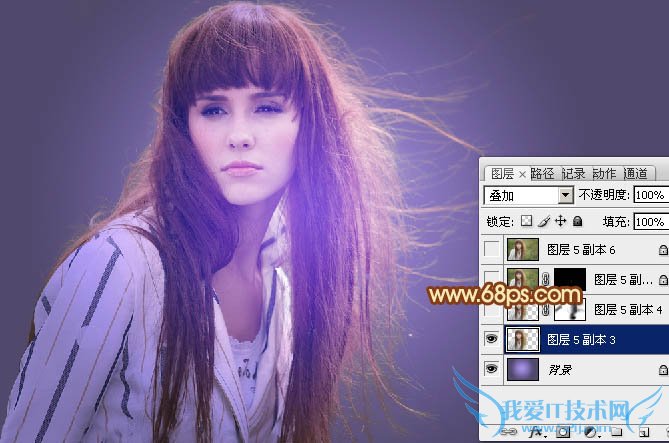 实用抠图教程:利用抽出及通道完美的抠出头发散乱的外景人物