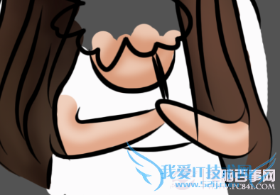 真人照片转成Q版卡通漫画效果过程