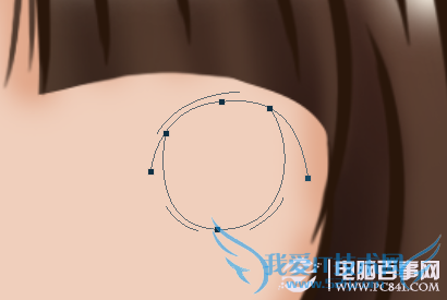 真人照片转成Q版卡通漫画效果过程