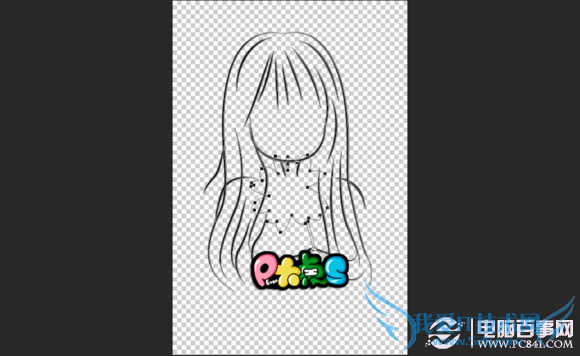 真人照片转成Q版卡通漫画效果过程