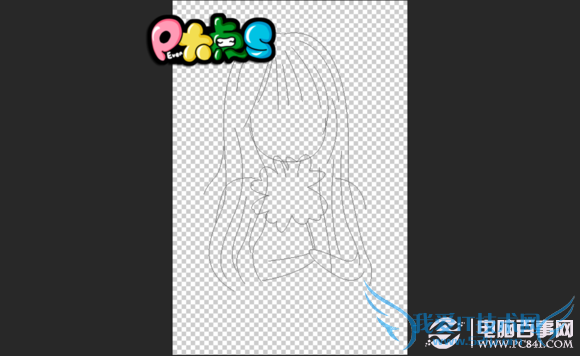 真人照片转成Q版卡通漫画效果过程