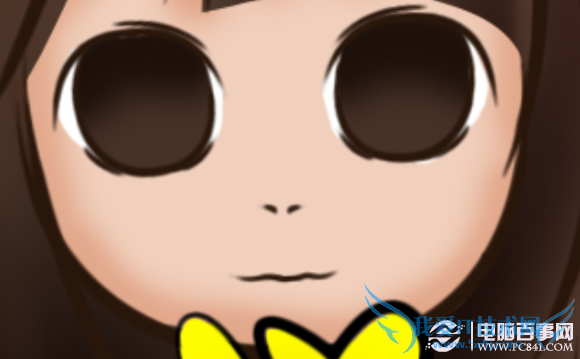 真人照片转成Q版卡通漫画效果过程