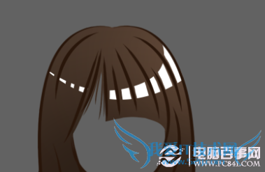 真人照片转成Q版卡通漫画效果过程