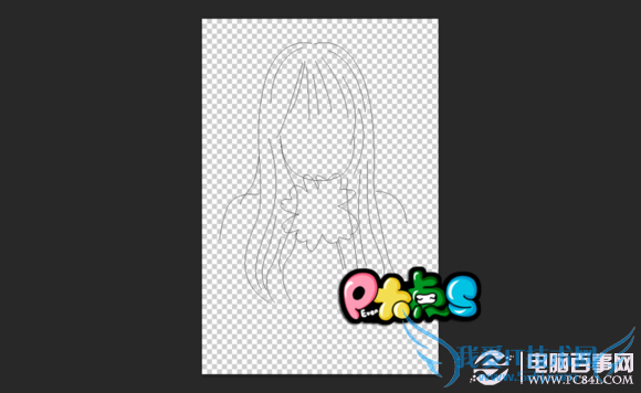 真人照片转成Q版卡通漫画效果过程