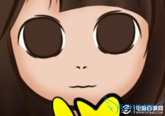 真人照片转成Q版卡通漫画效果过程