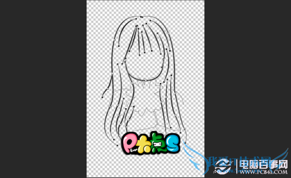 真人照片转成Q版卡通漫画效果过程