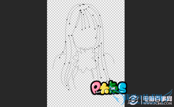 真人照片转成Q版卡通漫画效果过程