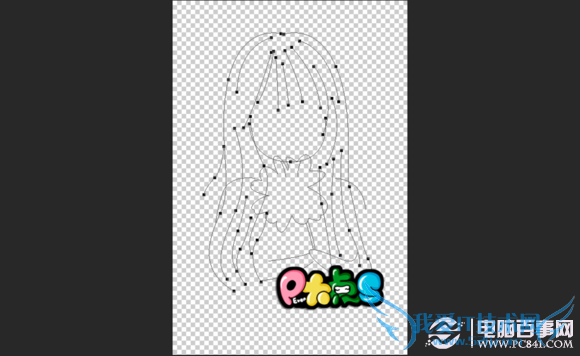 真人照片转成Q版卡通漫画效果过程