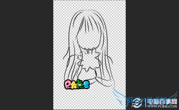 真人照片转成Q版卡通漫画效果过程