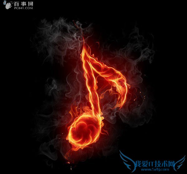 PS通道抠出火焰素材教程