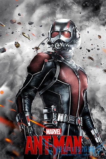 Photoshop制作酷炫蚁人电影海报