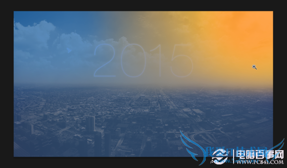 Photoshop设计超酷的2015海报教程