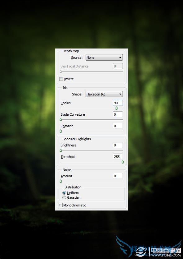 PS制作锈铁金属特效字体 电脑我爱IT技术网