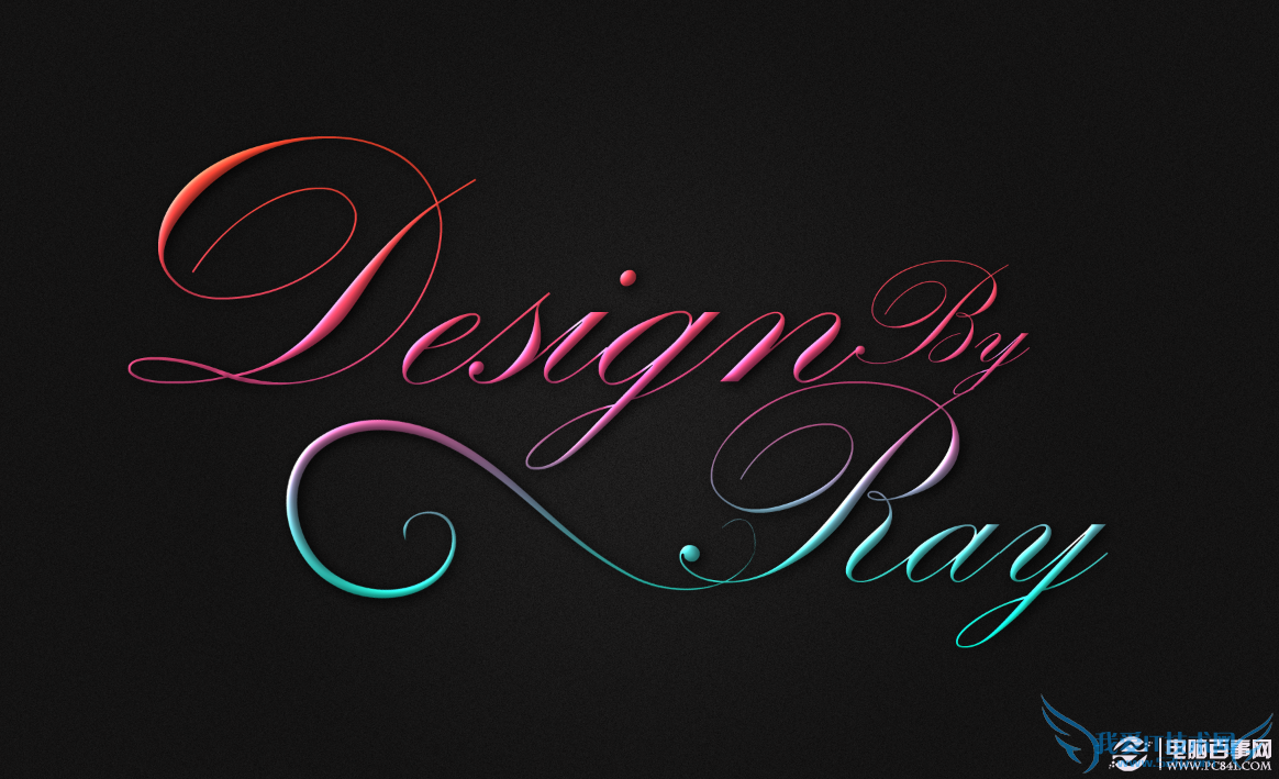 PS如何制作闪亮迷蒙的文字效果?PS创建闪亮迷蒙的文字效果教程