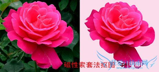 磁性索套法抠图