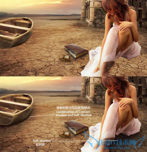 PS光影处理方法与技巧 Photoshop如何处理阴影表现