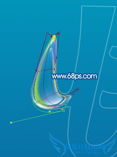 Photoshop制作儿童节多彩泡泡字